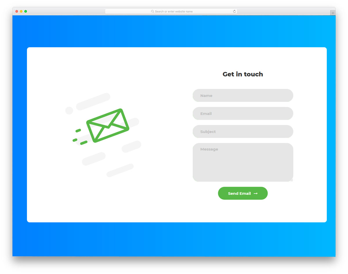 bootstrap contact form